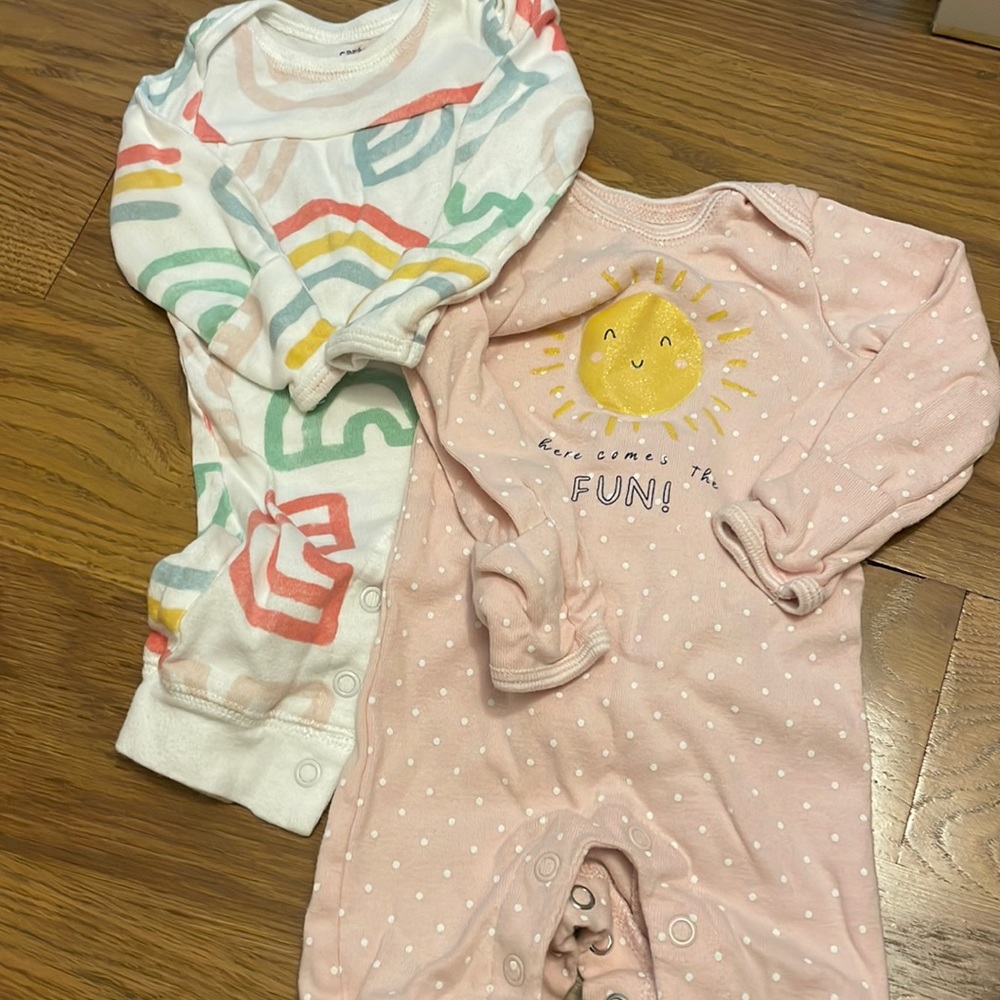 Carters newborn jumper 2 pack